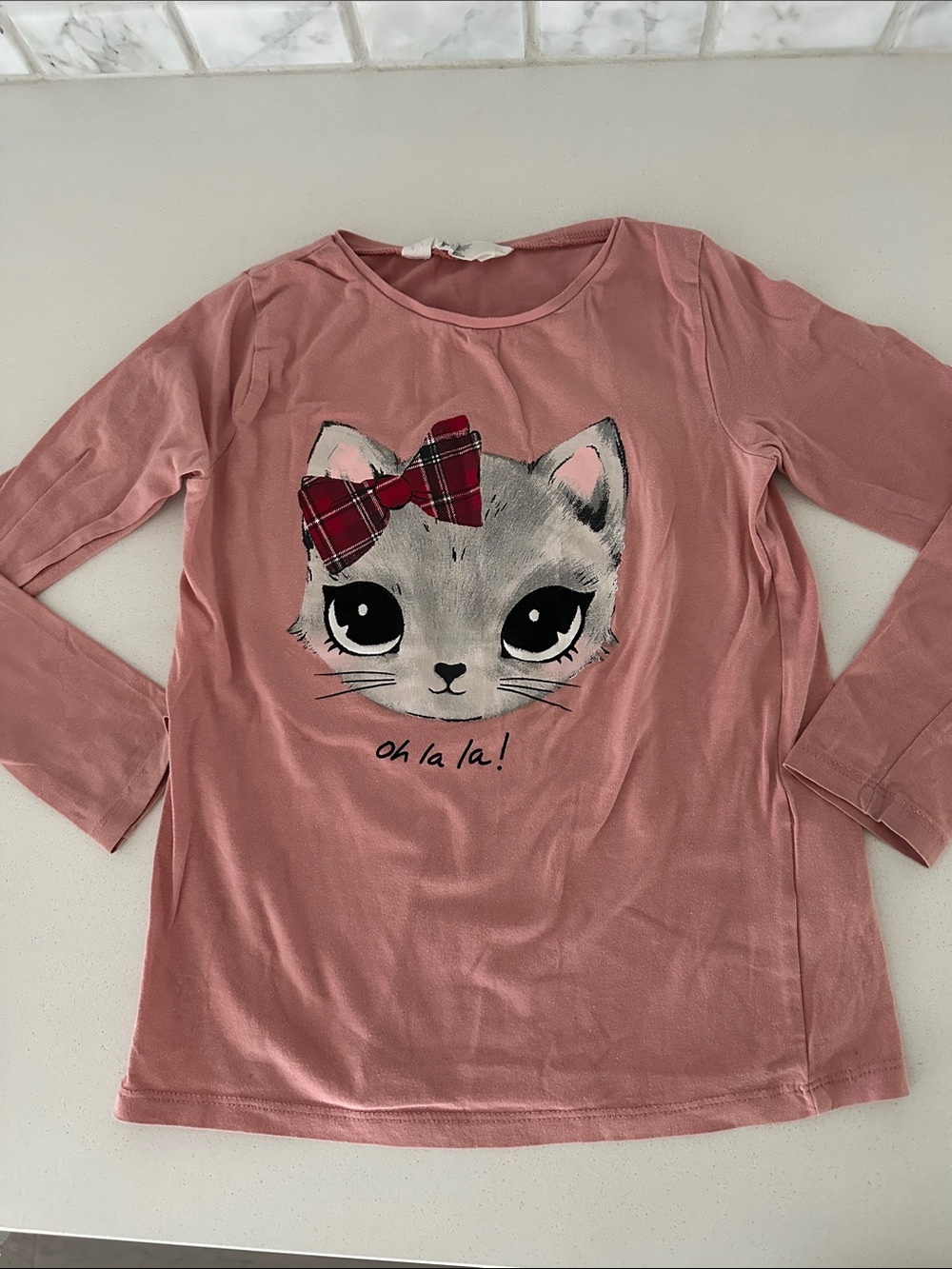 H&M Long Sleeve Top Size 6-8